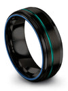 Couples Anniversary Ring Fancy Tungsten Ring Christmas Brother Band Wedding - Charming Jewelers