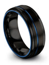 Husband and Boyfriend Wedding Exclusive Tungsten Rings Promise Band for Him - Charming Jewelers