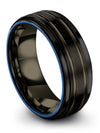 Male Soulmate Wedding Bands Lady Engagement Lady Bands Tungsten Carbide - Charming Jewelers