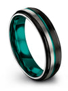 Matching Husband and Husband Wedding Bands Tungsten Carbide Rings Set Couple - Charming Jewelers