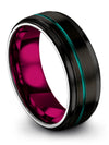 Wedding Set Rings for Boyfriend and Wife Tungsten Ring