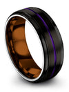 Engagement Men&#39;s and Wedding Band Tungsten Carbide Band Set Friendship Ring - Charming Jewelers