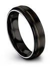 Exclusive Wedding Bands Tungsten Carbide Engagement Guy Bands Black Gunmetal - Charming Jewelers