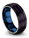 Wedding Black Nice Rings Black Simple Rings Black Ring Engagement - Charming Jewelers