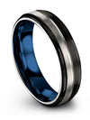 Muslim Wedding Band for Woman Tungsten Band Sets for Couples Custom Band Lady - Charming Jewelers