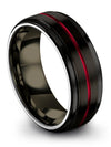 Metal Anniversary Band Tungsten Fiance and Fiance Wedding Rings Sets Groove - Charming Jewelers