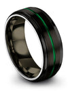 Black Tungsten Promise Band for Woman&#39;s Tungsten Carbide