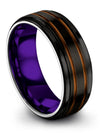Matching Promise Ring Sets for Boyfriend and His Tungsten Rings for Guy Wedding - Charming Jewelers