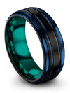 Special Edition Anniversary Band Tungsten Engagement Band for Couple A Promise - Charming Jewelers