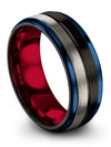 Custom Black Promise Ring Exclusive Band Promise Bands Simple 9th Anniversary - Charming Jewelers