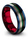 Tungsten Wedding Tungsten Band Sets Black Ring Black Cute Gifts for Close - Charming Jewelers