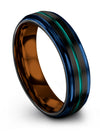 Tungsten Carbide Promise Ring for Woman Personalized Tungsten Rings for Female - Charming Jewelers