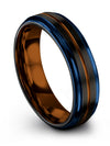 Black Ring Woman&#39;s Wedding Male Tungsten Wedding Bands Engraved Bands Set - Charming Jewelers