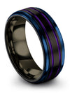 Tungsten Promise Ring Sets for Him and Him Woman&#39;s Engagement Bands Tungsten - Charming Jewelers