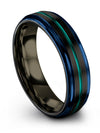 Woman Wedding Bands Ring Tungsten Islam Bands for Female Wife and Wife Ring - Charming Jewelers