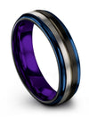 Solid Wedding Rings Polished Tungsten Rings for Men Customizable Rings for My - Charming Jewelers