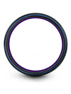 Male Black Wedding Ring Tungsten Carbide Tungsten Rings for Guy Carbide Guys - Charming Jewelers