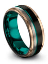 Unique Engagement Bands Fancy Tungsten Rings Black Plated Hand Ring Christmas - Charming Jewelers