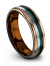 Black Wedding Band for Her Black Rings Tungsten Black Engagement Mens Bands - Charming Jewelers