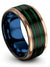 Affordable Wedding Rings for Men Bands Tungsten 10mm Band