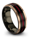 Promise Band Sets for Girlfriend and Girlfriend Common Wedding Band Simple - Charming Jewelers