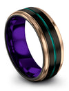 Black Wedding Jewelry Guys Engraved Tungsten Rings Modernist Black Bands Mens - Charming Jewelers