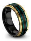 Wedding Set Ring Matching Wedding Ring for Couples Tungsten