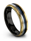 Tungsten Wedding Band Womans Tungsten Polished Ring for Woman Marriage Band - Charming Jewelers