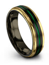 Girlfriend and Him Wedding Band Wedding Band Woman&#39;s Tungsten Ring Engagement - Charming Jewelers