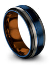 Customized Wedding Bands Brushed Tungsten Band for Mens Matching Jewelry - Charming Jewelers