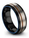 Matching Wedding Bands Grey Tungsten Rings Band for Men&#39;s Luxury Ring Catholic - Charming Jewelers