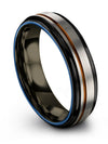 Woman Grey Plain Promise Ring Wife and Girlfriend Tungsten Bands Grey Plain - Charming Jewelers