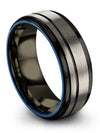 Wedding Bands for Couples Set Tungsten Rings for Guy Custom Engraved Band Sets - Charming Jewelers