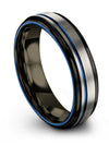 Wedding Bands and Engagement Men&#39;s Band Sets Grey Plated Tungsten Rings - Charming Jewelers