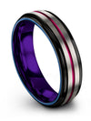 Guy Grey Engagement Men&#39;s Rings and Wedding Ring Tungsten Ladies Wedding Ring - Charming Jewelers