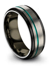 Carbide Woman Anniversary Ring Fancy Wedding Rings Midi Rings Grey Set Small - Charming Jewelers