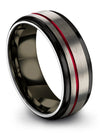 Jewelry Wedding Ring for Womans Tungsten Ring Matte Promise Band for Couples - Charming Jewelers