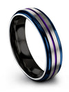 Wedding and Engagement Male Rings Set for Female Tungsten Carbide for Guys - Charming Jewelers