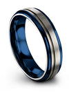 6mm Wedding Rings Womans Awesome Band Engagement Male Bands for Lady Guy - Charming Jewelers