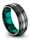 Wedding Ring for Guys Engraving Tungsten Bands Engraving Alternative Engagement - Charming Jewelers