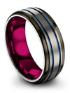 Him and Wife Tungsten Promise Band Engravable Tungsten Bands for Woman&#39;s - Charming Jewelers