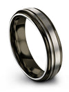 Weddings Bands for Ladies Tungsten Bands Natural Promise Band Engraved - Charming Jewelers