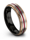 Wedding Rings Grey and Black Female Tungsten Wedding Rings Grey Promise Rings - Charming Jewelers