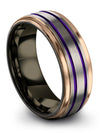 Awesome Wedding Ring Tungsten Carbide Band for Woman