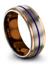 Tungsten Promise Ring Bands Mens Woman&#39;s Bands with Tungsten Promise Bands - Charming Jewelers