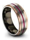Plain Wedding Rings Tungsten Nephew Rings Love Promise Rings Girlfriend Day - Charming Jewelers
