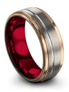 Tungsten Carbide Wedding Rings Set Brushed Tungsten Wedding Rings for My King - Charming Jewelers