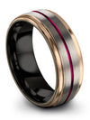 Simple Promise Rings Sets Her and Her Tungsten Wedding Rings Sets for Her - Charming Jewelers