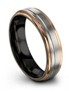 Fancy Wedding Rings Tungsten Bands for Male and Womans Sets Solid Grey Ring - Charming Jewelers