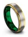 Mens Band Wedding Rings Tungsten Band for Womans I Love You Engagement Men&#39;s - Charming Jewelers